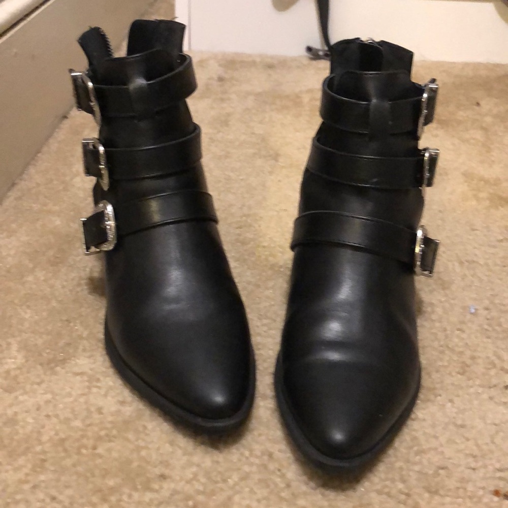 Madden girl black boots